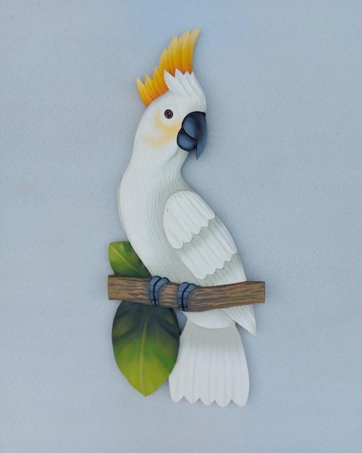 Peacock Design Wall Art Frame